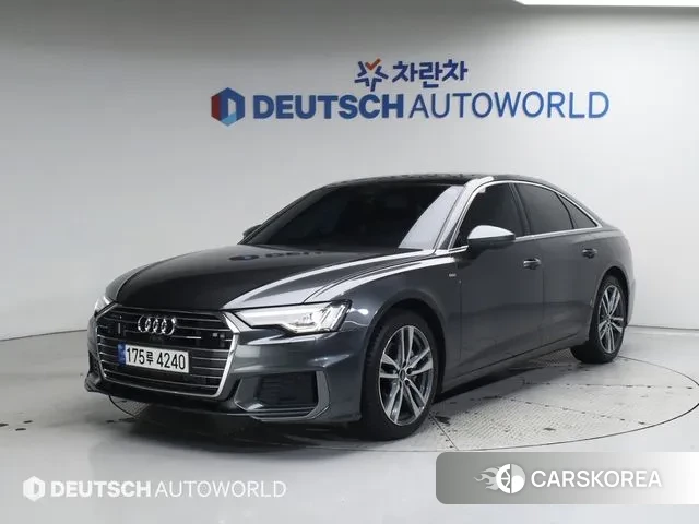 Audi A6 (C8) 2022 Серый из Кореи