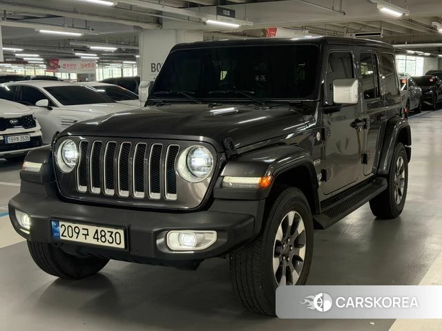Jeep Wrangler (JL) 2021 Серый из Кореи