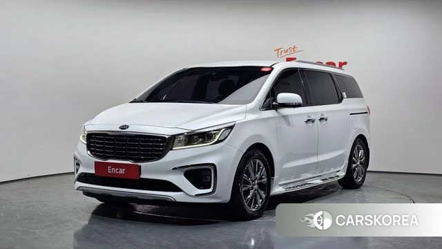 Kia The New Carnival 2018 Белый из Кореи