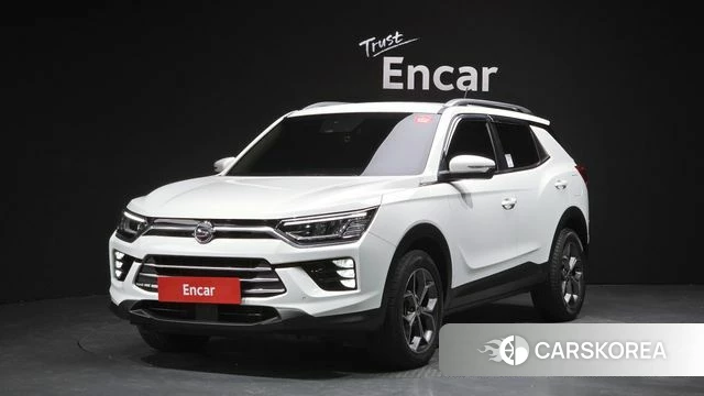 Ssangyong Beautiful Korando 2022 Белый из Кореи