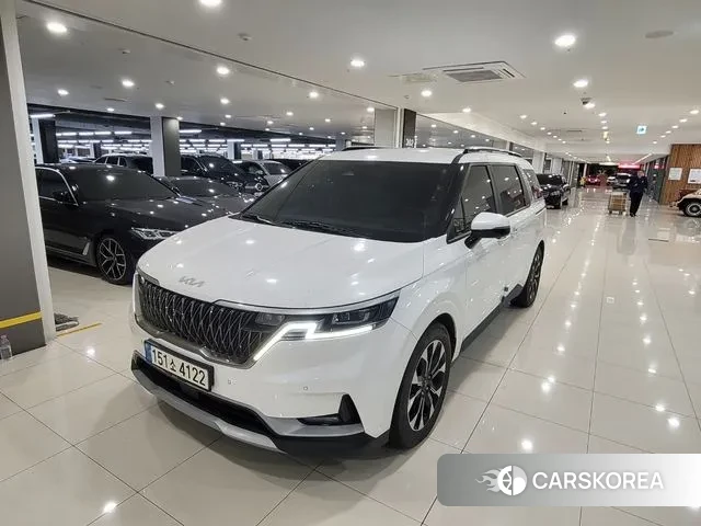 Kia Carnival 4th generation 2021 Белый из Кореи