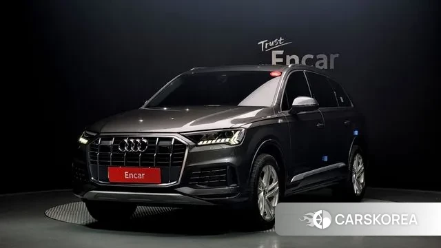 Audi Q7 (4M) 2023 Черный из Кореи