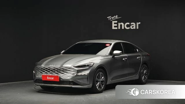 Kia K8 Hybrid 2022 Серебристо-серый из Кореи