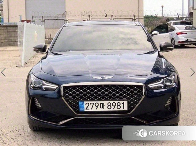 Genesis G70 2018 Синий из Кореи