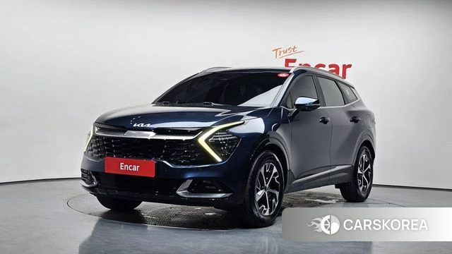 Kia Sportage 5th Generation Hybrid 2022 Синий из Кореи