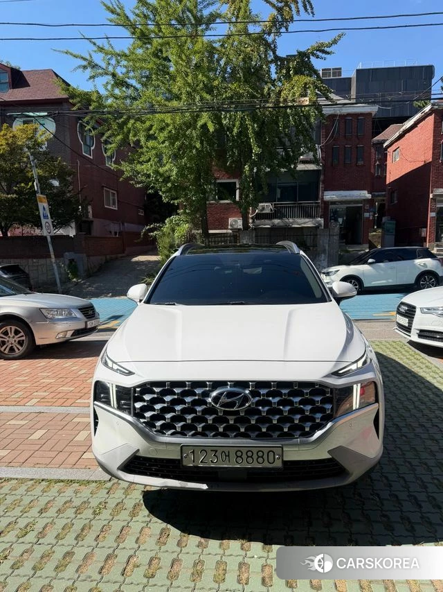 Hyundai The New Santa Fe 2020 Белый из Кореи