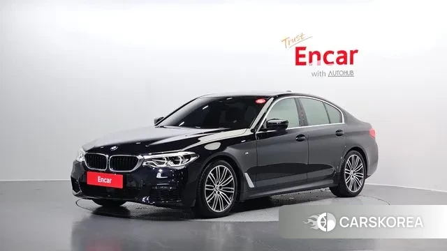 BMW 5 Series (G30) 2020 Черный из Кореи