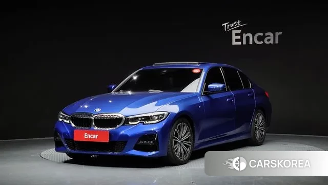 BMW 3 Series (G20) 2019 Синий из Кореи