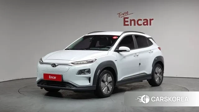 Hyundai Kona Electric 2018 Белый из Кореи