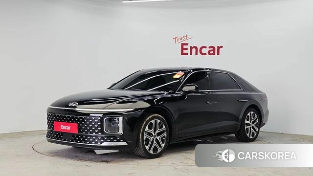 Hyundai Grandeur (GN7) 2023 Черный из Кореи