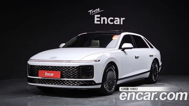 Hyundai Grandeur Hybrid (GN7) 2024 Белый из Кореи