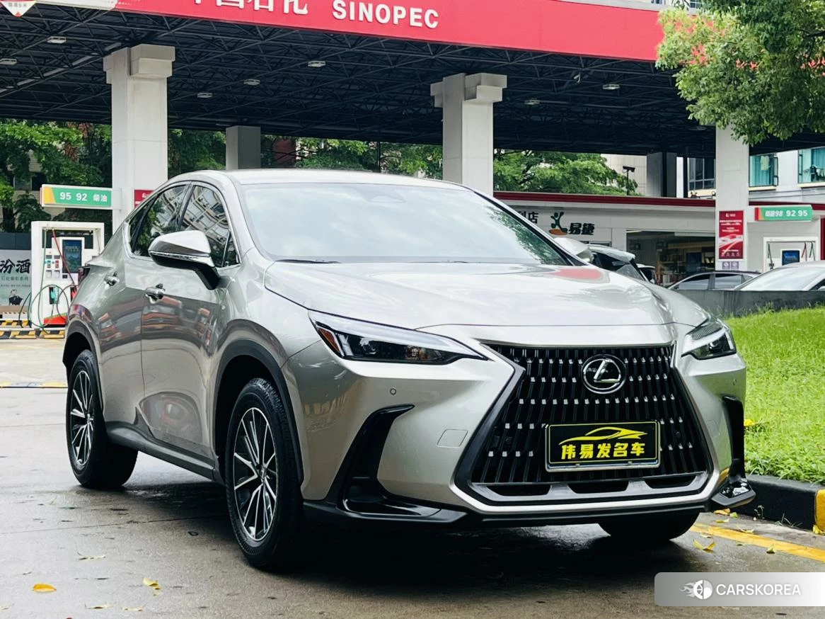 Lexus NX 2024 Серебристо-серый из Китая