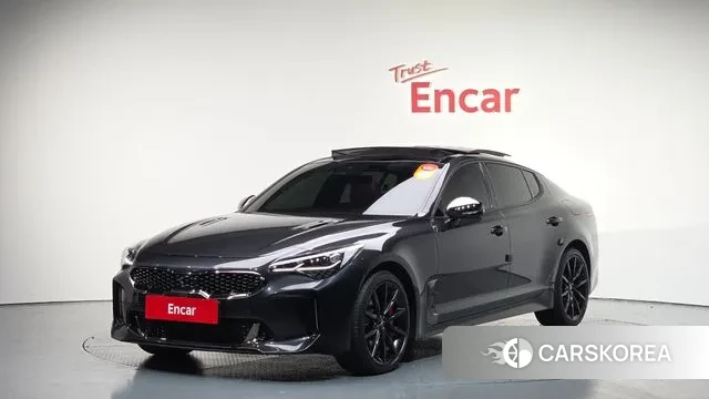 Kia Stinger Meister 2021 Черный из Кореи