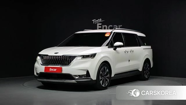 Kia Carnival 4th generation 2021 Белый из Кореи