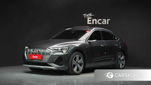 Audi e-Tron 2021 Серый из Кореи
