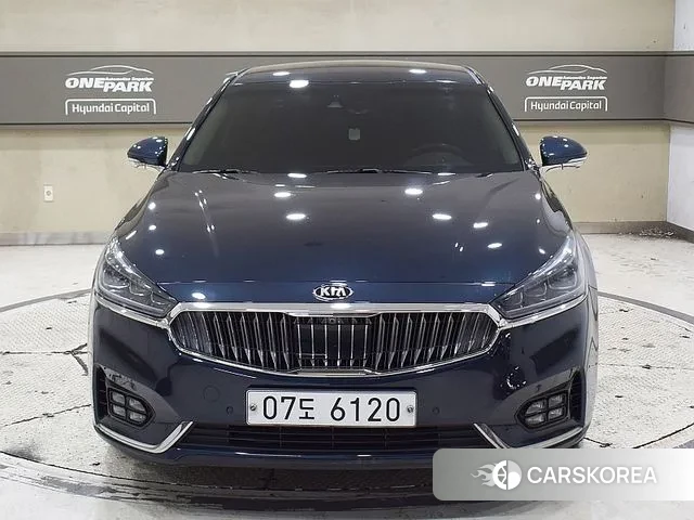 Kia All New K7 Hybrid 2018 Синий из Кореи