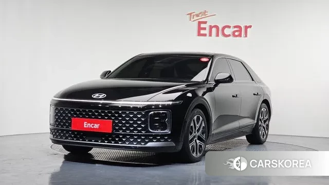 Hyundai Grandeur (GN7) 2023 Черный из Кореи