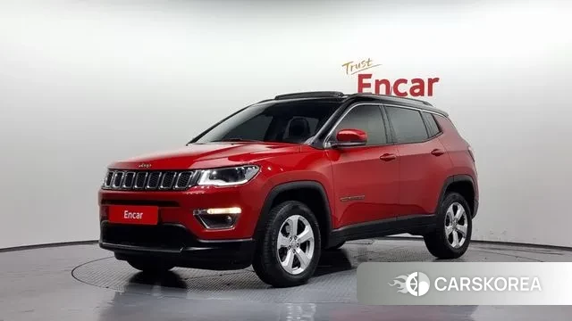 Jeep Compass 2nd Generation 2018 Красный из Кореи