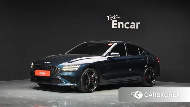 Genesis The New G70 2021 Синий из Кореи