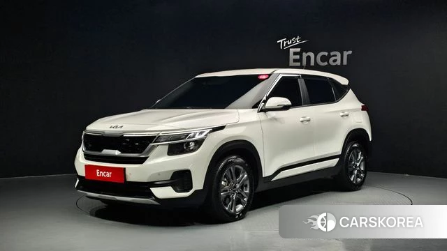 Kia Seltos 2021 Белый из Кореи