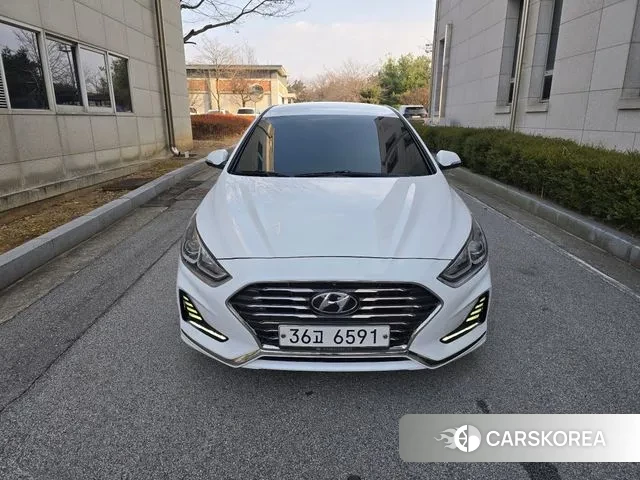 Hyundai Sonata New Rise 2018 Белый из Кореи