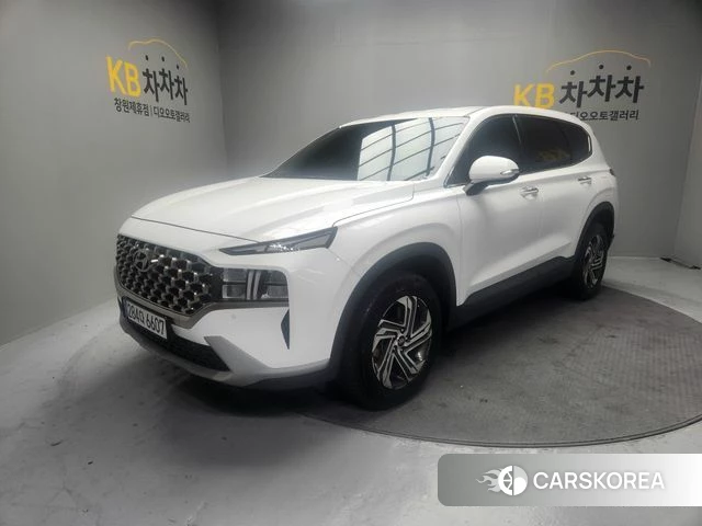Hyundai The New Santa Fe 2022 Белый из Кореи