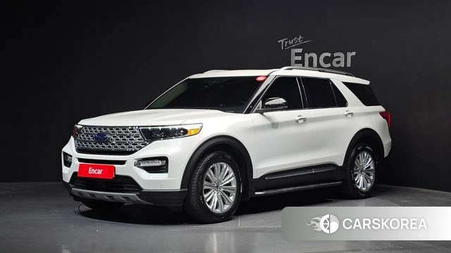 Ford Explorer 6th Generation 2021 Белый из Кореи