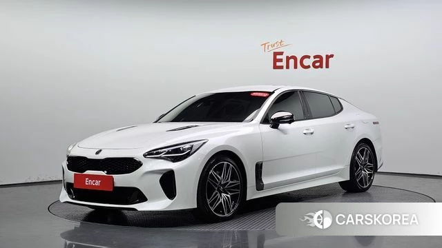 Kia Stinger Meister 2021 Белый из Кореи