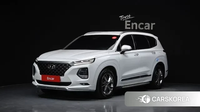 Hyundai Santa Fe TM 2019 Белый из Кореи