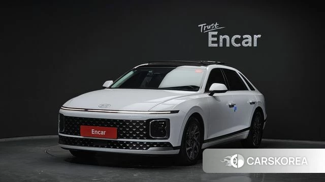 Hyundai Grandeur (GN7) 2023 Белый из Кореи