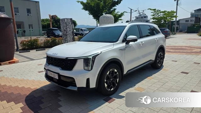 Kia The New Sorento 4th Generation 2023 Белый из Кореи
