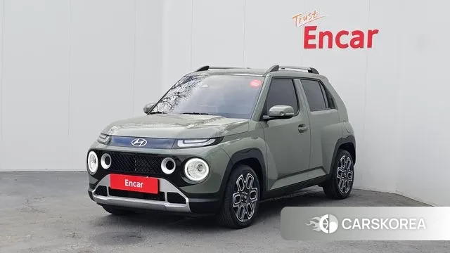 Hyundai Casper 2023 Темно-зеленый из Кореи