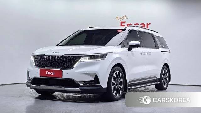 Kia Carnival 4th generation 2022 Белый из Кореи