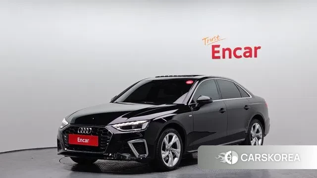 Audi A4 (B9) 2020 Черный из Кореи