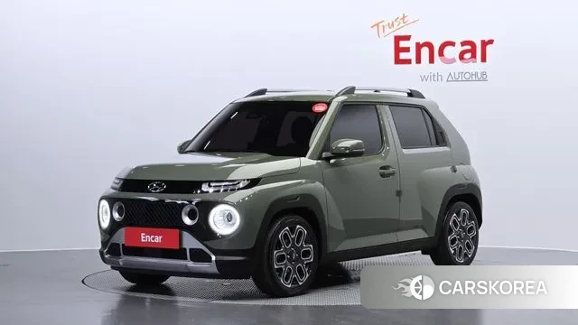 Hyundai Casper 2022 Зеленый из Кореи