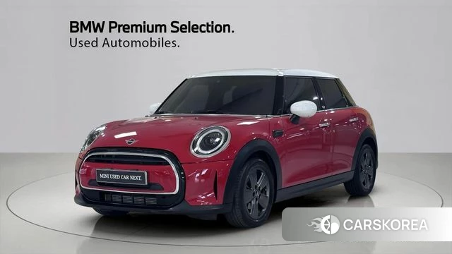Mini Cooper 2023 Красный из Кореи