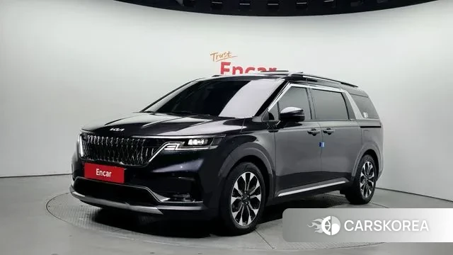 Kia Carnival 4th generation 2023 Серый из Кореи