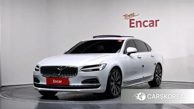 Volvo S90 2023 Белый из Кореи
