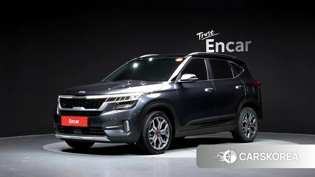 Kia Seltos 2020 Серый из Кореи