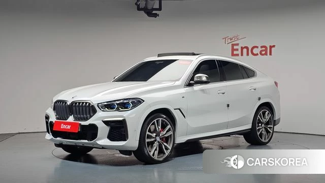 BMW X6 (G06) 2022 Белый из Кореи