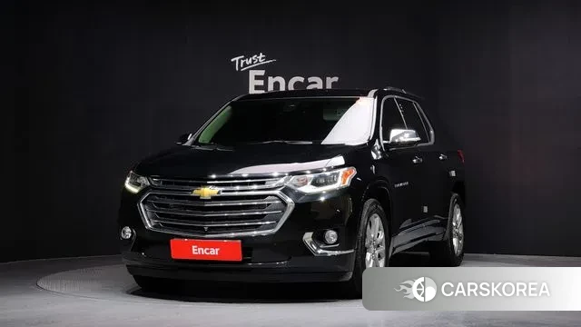 Chevrolet (GM Daewoo) Traverse 2019 Черный из Кореи
