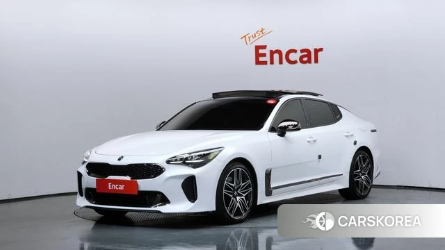 Kia Stinger Meister 2021 Белый из Кореи