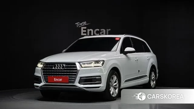 Audi Q7 (4M) 2019 Белый из Кореи