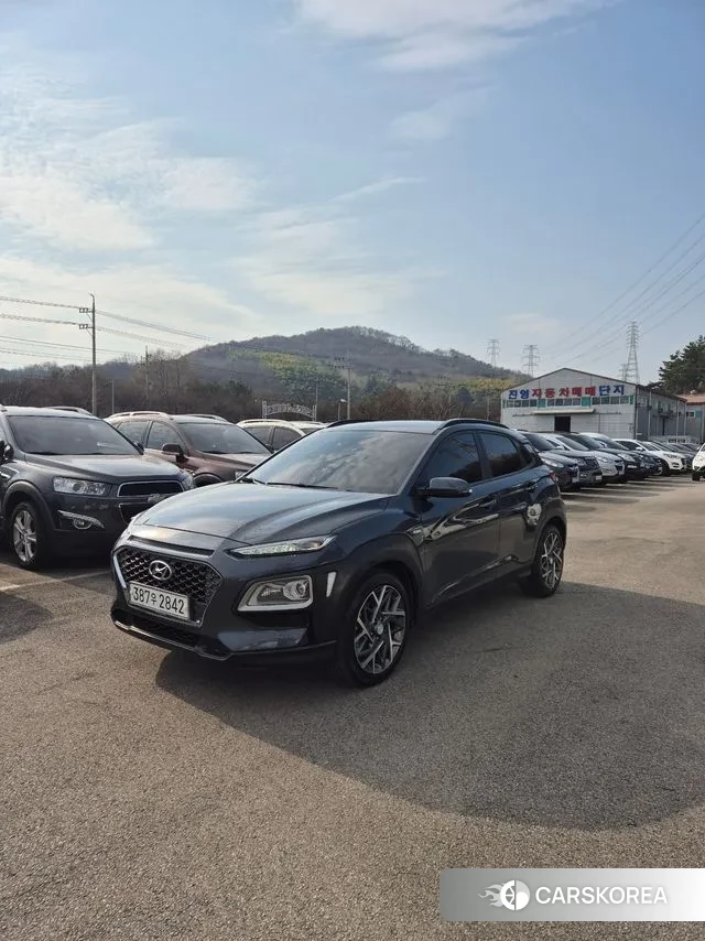 Hyundai Kona Hybrid 2020 Серый из Кореи