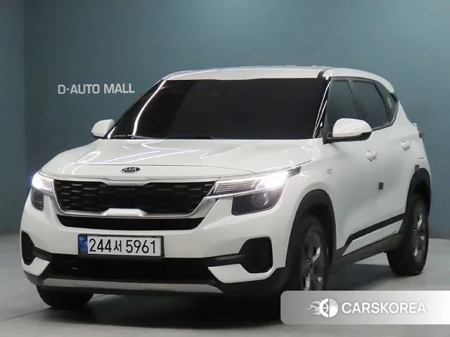 Kia Seltos 2021 Белый из Кореи