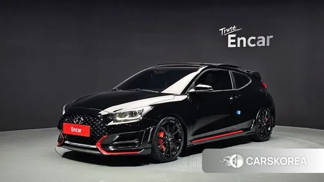 Hyundai Veloster (JS) 2022 Черный из Кореи