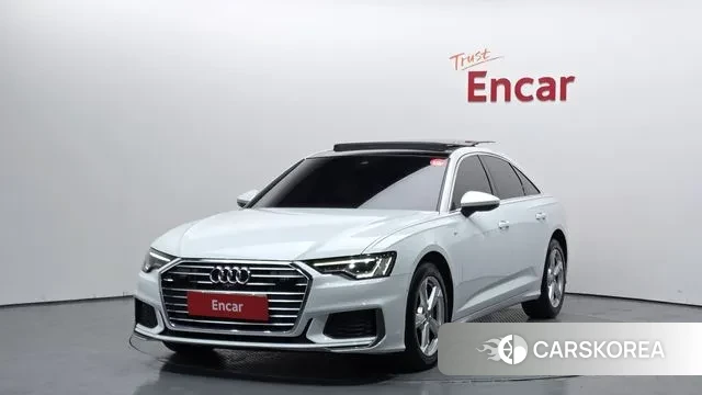 Audi A6 (C8) 2020 Белый из Кореи