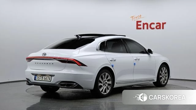 Hyundai The New Grandeur IG Hybrid 2022 Белый из Кореи