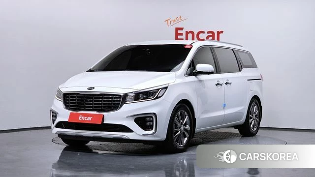 Kia The New Carnival 2019 Белый из Кореи