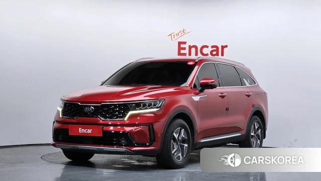 Kia Sorento 4th Generation 2021 Красный из Кореи